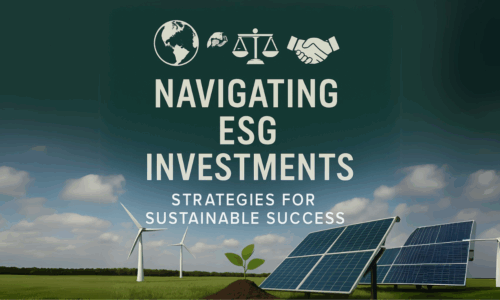 Navigating ESG Investments: Strategies for Sustainable Success